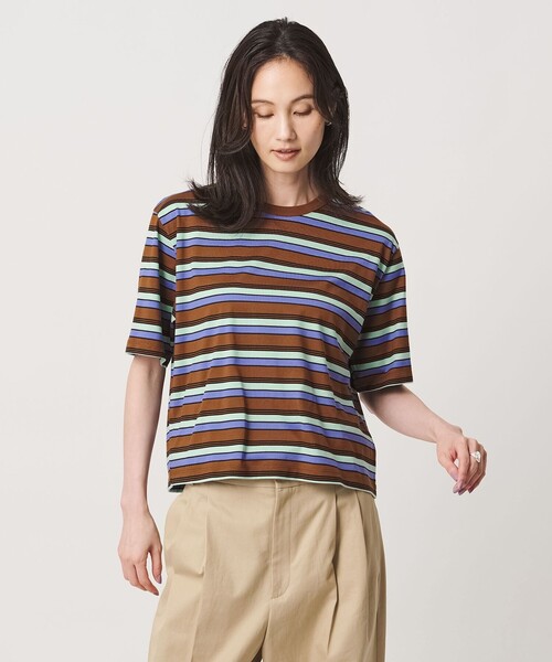 UNITED ARROWS（ユナイテッドアローズ） tシャツ 半袖 マルチボーダー