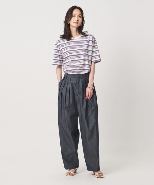 UNITED ARROWS（ユナイテッドアローズ） tシャツ 半袖 マルチボーダー