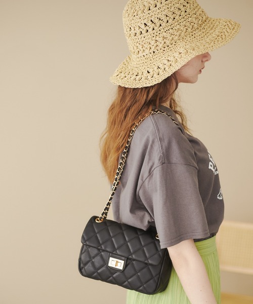 「ANGIE」 トートバッグ FREE シルバー レディース_画像7