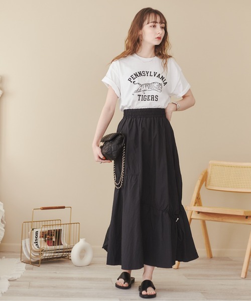 「ANGIE」 トートバッグ FREE シルバー レディース_画像9