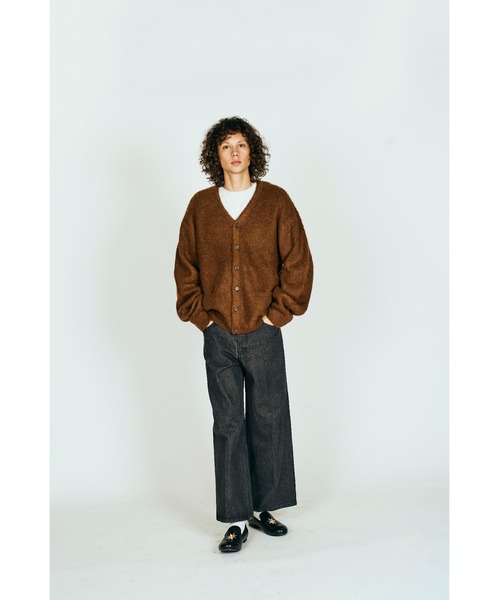 TOWNCRAFT（タウンクラフト） カーディガン MOHAIR SHAGGY CARDIGAN