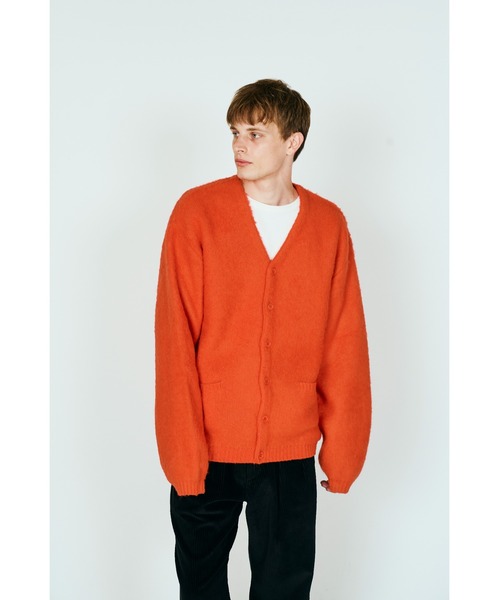 TOWNCRAFT（タウンクラフト） カーディガン MOHAIR SHAGGY CARDIGAN