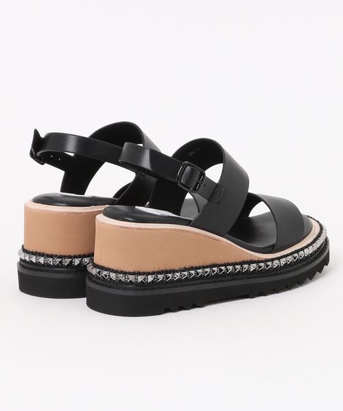 LANVIN en Bleu 「LANVIN Bleu」 フラットサンダル M(23.5cm) ブラック