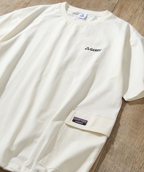 「GERRY」 半袖Tシャツ M アイボリー メンズ_画像3