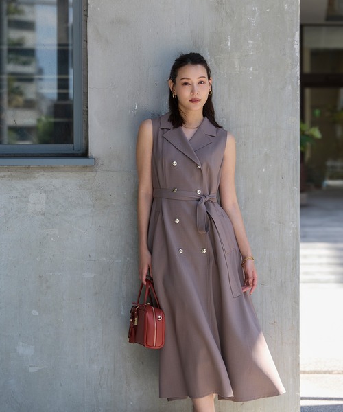 NATURAL BEAUTY BASIC トレンチワンピース Mタグ付き新品 NATURAL BEAUTY BASIC（ナチュラルビューティーベーシック