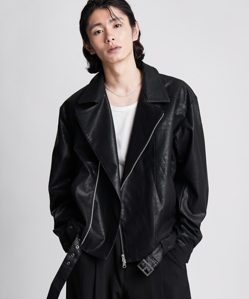 MAISON SPECIAL（メゾンスペシャル） 革ジャン ライダース 「UNISEX