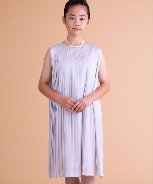 ARCH&LINEスリーブレス プリーツ ドレス 120-130cm タグ付き ARCH&LINE:110～145cm / スリーブレス プリーツ ドレス（ドレス
