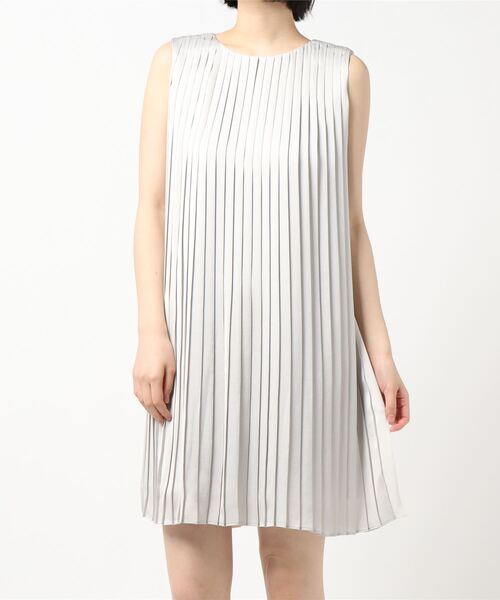 ドレス 発表会 卒園式 入学式 卒業式 ノースリーブ プリーツドレス SLEEVELESS PLEATS DRESS キッズ 子供服 女の子の画像