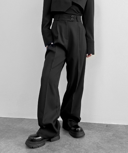 LVEU.（ラブユ） スラックス パンツ レディース : ZOZOTOWN Yahoo!店