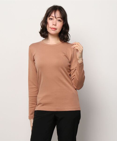 tシャツ 「YOUNG ＆ OLSEN The DRYGOODS STORE」/SUVIN FRENCH RIB LS TEE レディース メンズ YOUNG&OLSEN The DRYGOODS STORE tシャツ 「YOUNG ＆ OLSEN