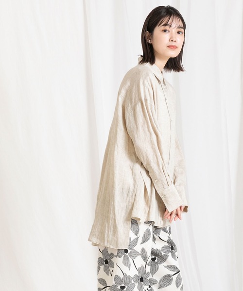 シャツ ブラウス リネンシャツ レディースファッション Zozotown シャツ 店 通販 リネンシャツファッション