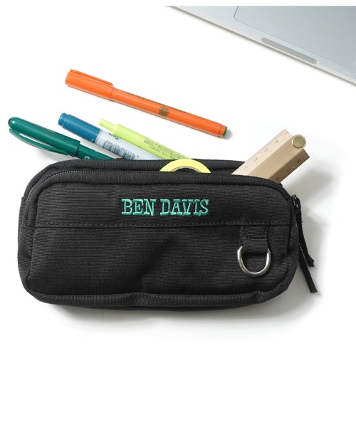 BEN DAVIS（ベンデイビス） 文房具 「BEN DAVIS」W PENCASE : ZOZOTOWN