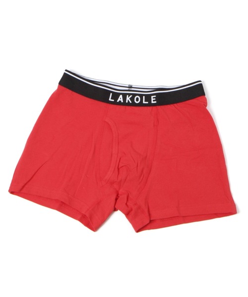 LAKOLE（ラコレ） ボクサーパンツ プレーンロゴボクサーパンツ2