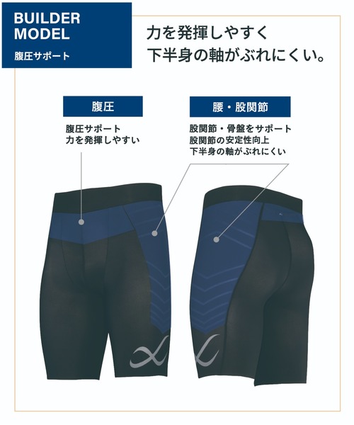 CW-X レギンス スパッツ スポーツタイツ BUILDER MODEL レディース