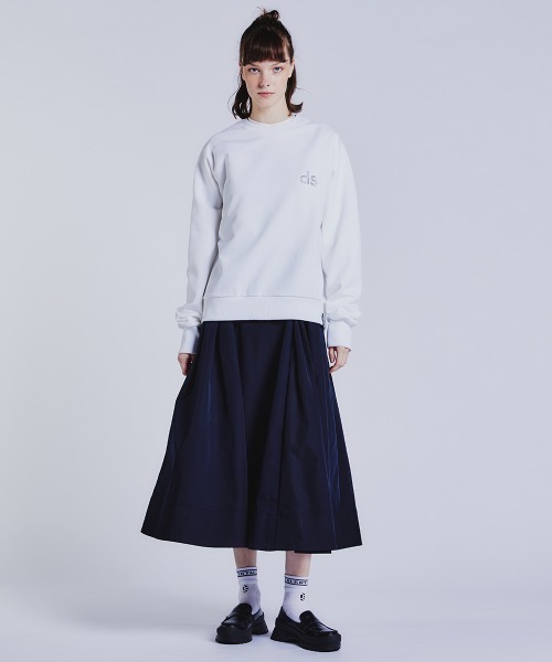 ダブスタ　タック入りボリュームスカート DOUBLE STANDARD CLOTHING スカート タック入りボリューム