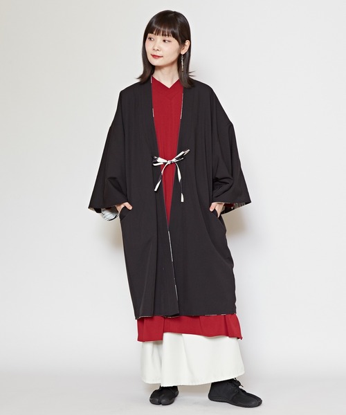 カヤ カーディガン 「重宗玉緒×倭物やカヤ」モダン着物羽織 レディース  