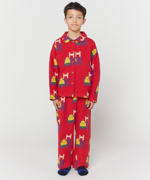 パジャマ YUMMY CAKE ALL OVER WOVEN LOUNGE SET キッズ 子供 男の子 女の子の画像
