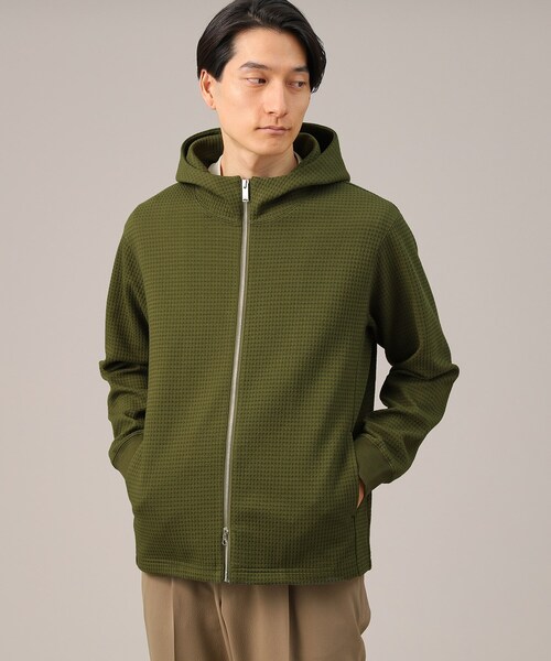 ❣️60%Off❣️✨タケオキクチ 抗菌防臭 クロスウィーブ ジップパーカー✨ セール】【抗菌防臭】クロスウィーブ ジップパーカー（パーカー