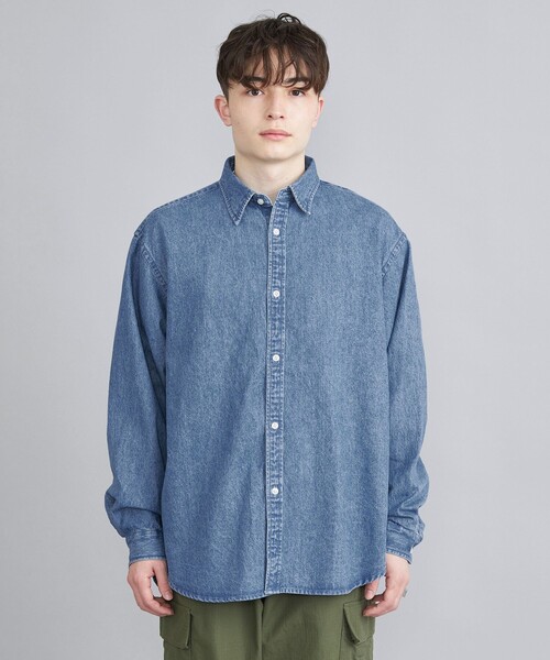 coen シャツ ワイドデニムシャツ メンズ : ZOZOTOWN Yahoo!店 - 通販 