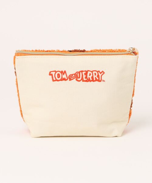 ポーチ 「公式」トムとジェリー オレンジサンドウィッチ レディース