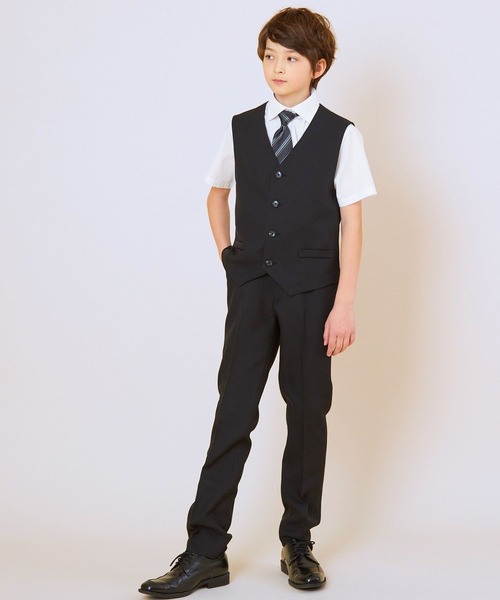喪服 セレモニースーツ フォーマル 発表会 卒園式 入学式 キッズ 子供服 男の子の画像