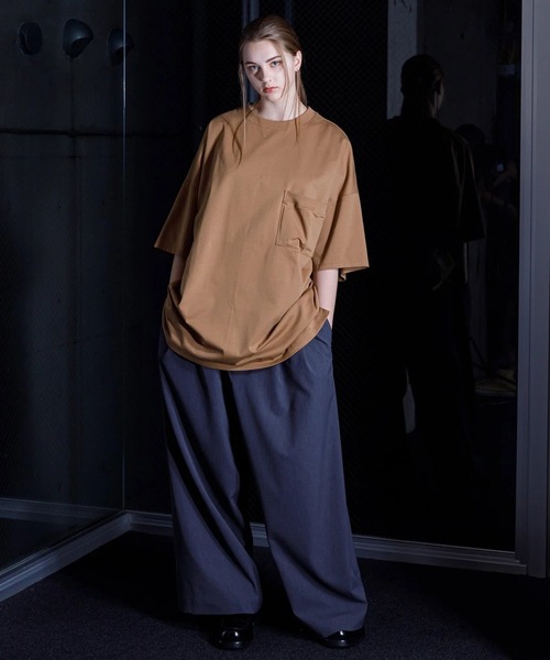 VOAAOV tシャツ 「VOAAOV」High Gauge Cotton Tenjiku pocket T