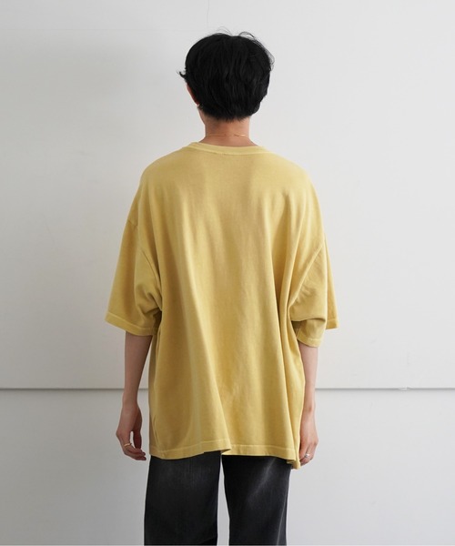 EVCON ロングTシャツ EVCON(エビコン)｜【UNISEX】WIDE L/S T-SHIRT/Tシャツ/WHITE の