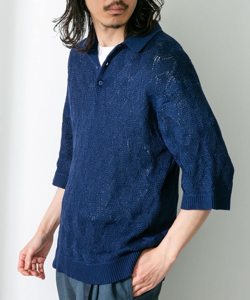 URBAN RESEARCH Sonny Label ポロシャツ リサイクルポリエステル