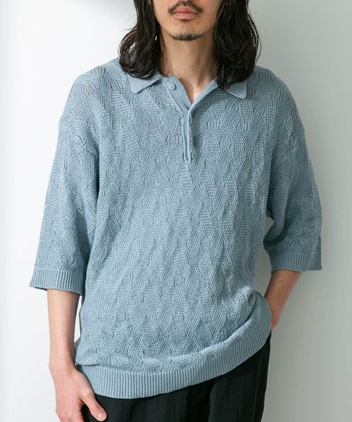 URBAN RESEARCH Sonny Label ポロシャツ リサイクルポリエステル