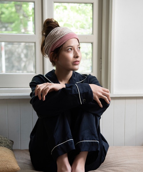 mudoca ヘアターバン CALIFORNIA OUTFITTERS ヘアバンド 3-5D2 ，「UVカット接触冷感