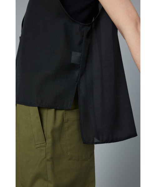 HeRIN.CYE ブラウス シャツ Many frill sleeve shirt メニー