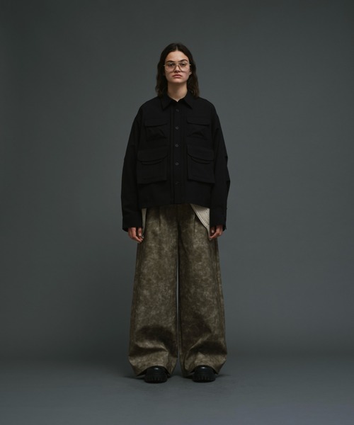 soerte モッズコート soerte ミリタリージャケット モッズコート Multi pocket