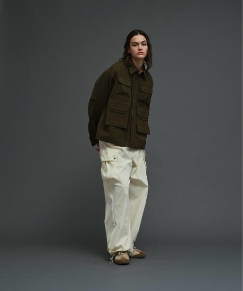 soerte ミリタリージャケット モッズコート Multi pocket