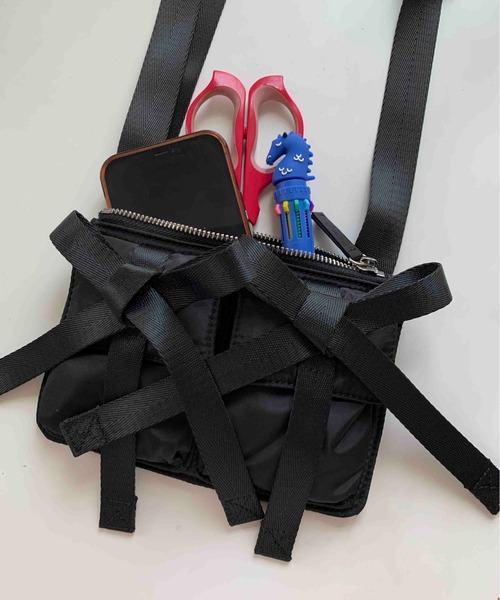 Casselini（キャセリーニ） ショルダーバッグ バッグ リボンマルチ