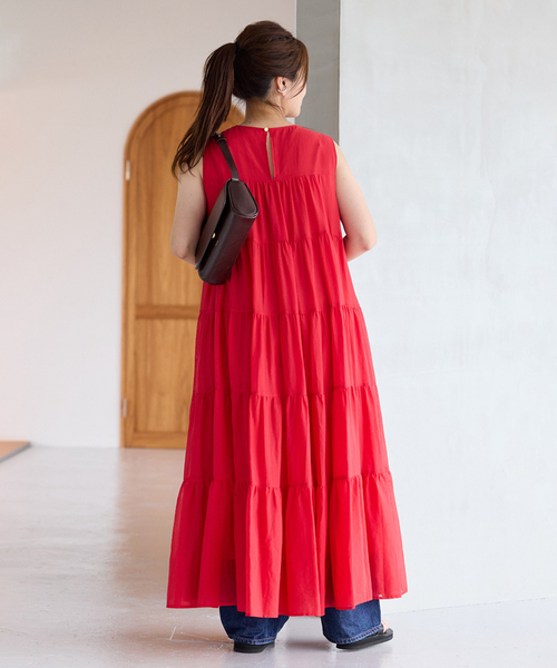 JOURNAL STANDARD ジャーナルスタンダード ティアードワンピース JOURNAL STANDARD ワンピース シアーボイルティアードワンピース
