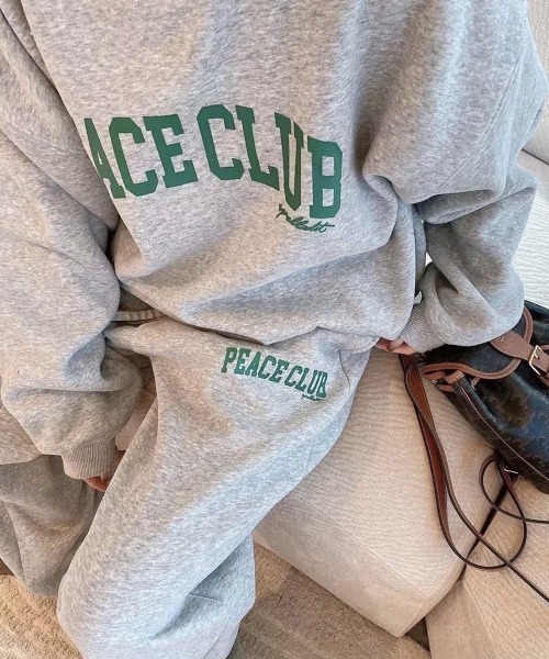 NEW GENTLEMAN トレーナー スウェット 「2点SET」PEACE CLUB