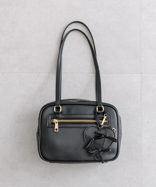 格安SALEスタート!の商品をすべて des OLIVE ショルダーバッグ リボンハートポーチ付 バッグ バッグ