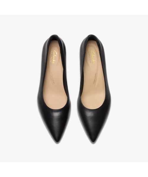 Clarks（クラークス） パンプス Adela Court / アデラコート（ブラック