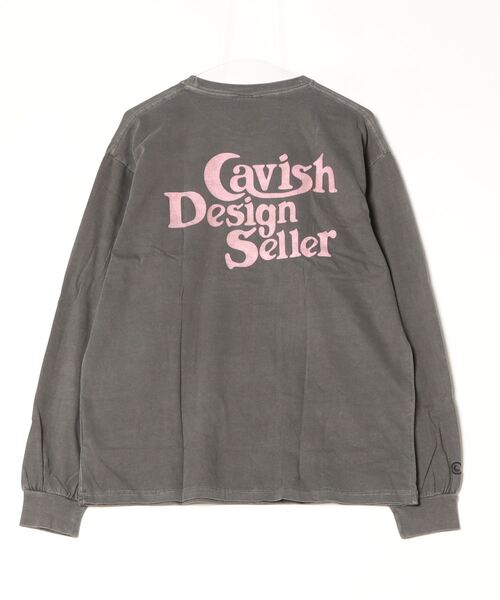 Tシャツ・カットソー CAVISH PIGMENT SELLER LOGO LS TEE 4BFT297 CAVISH/カビシ PIGMENT SELLER LOGO LS TEE - メルカリ