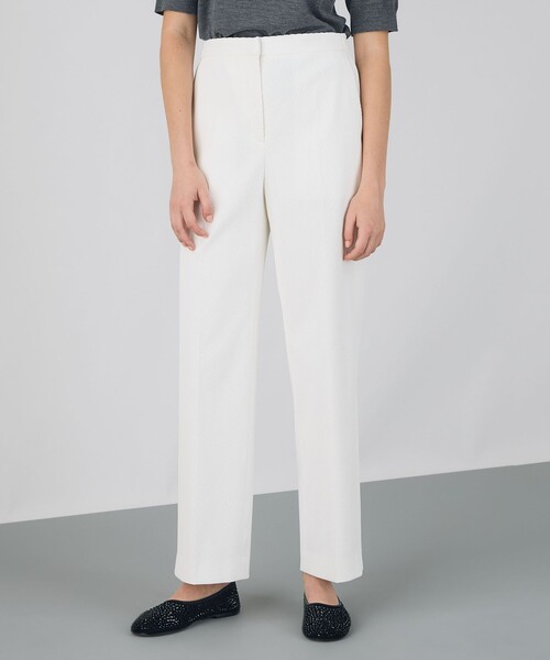 DES PRES（デプレ） スラックス パンツ ツイルジャカード セミワイド