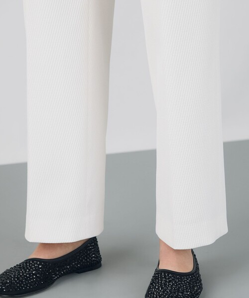 DES PRES（デプレ） スラックス パンツ ツイルジャカード セミワイド