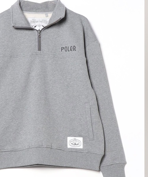 POLeR トレーナー スウェット POLeR/ポーラー HEAVY WEIGHT HALF