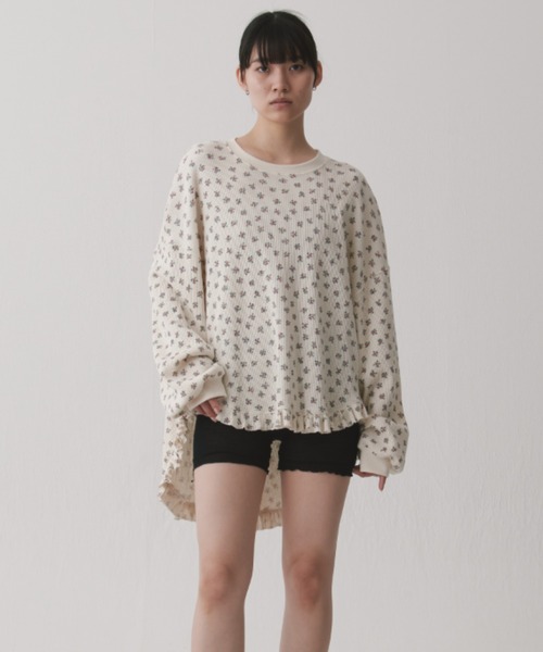 tシャツ COUP DE FOUDRE thermal pullover レディース