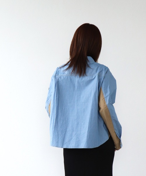 blanc basque（ブランバスク） ブルゾン アウター タイプライター