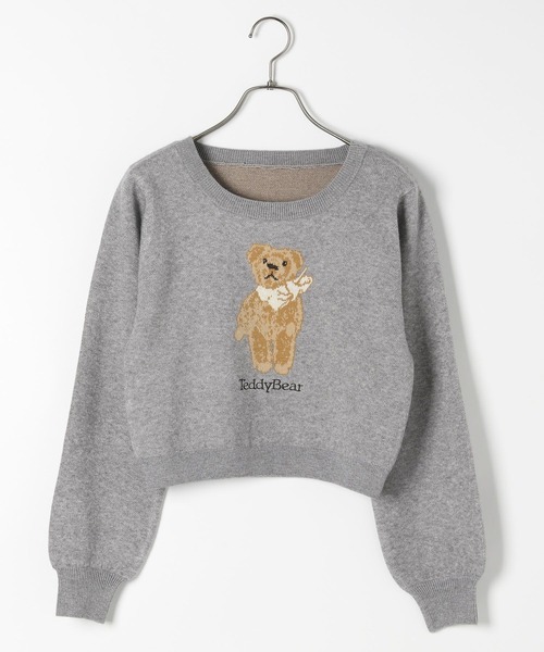 ☆新品☆ 激っ可愛ゎ♪BEAR/ ベア♡【特殊編みジャカード・ニットわんぴー❕】 ☆新品☆ 激っ可愛ゎ♪BEAR/ ベア♡【特殊編みジャカード