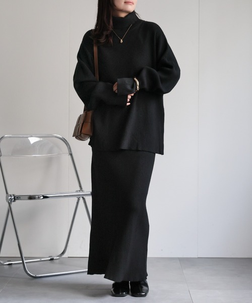 ap retro セットアップ 「セットアップ」マルチウェイ リブニット