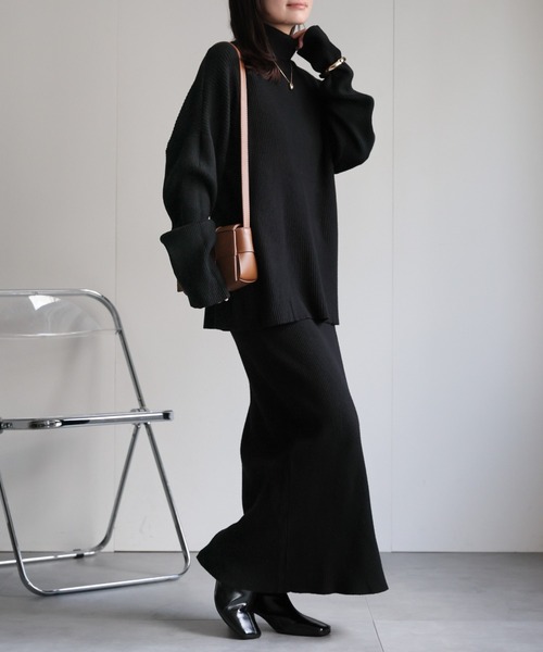 ap retro セットアップ 「セットアップ」マルチウェイ リブニット