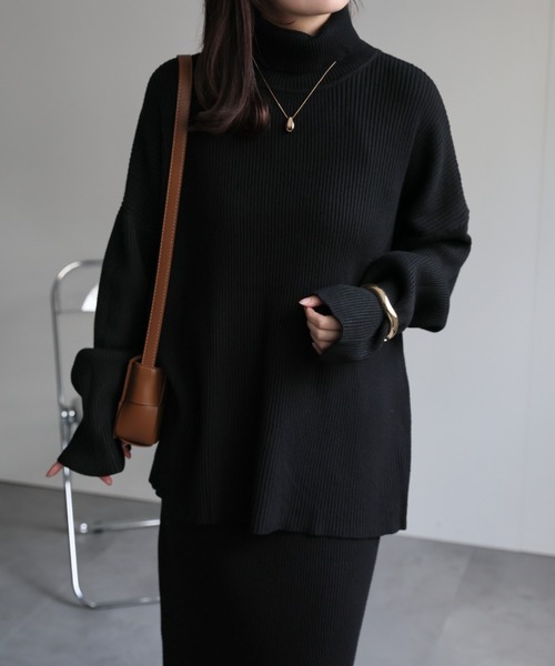 ap retro セットアップ 「セットアップ」マルチウェイ リブニット