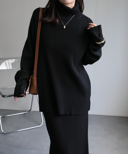 ap retro セットアップ 「セットアップ」マルチウェイ リブニット