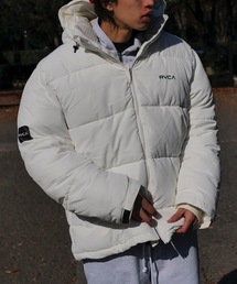 RVCA ルーカ ダウンジャケット フード付き パファージャケット L 黒 セール】RVCA メンズ RVCA PUFFER JACKET ジャケット/ルーカ